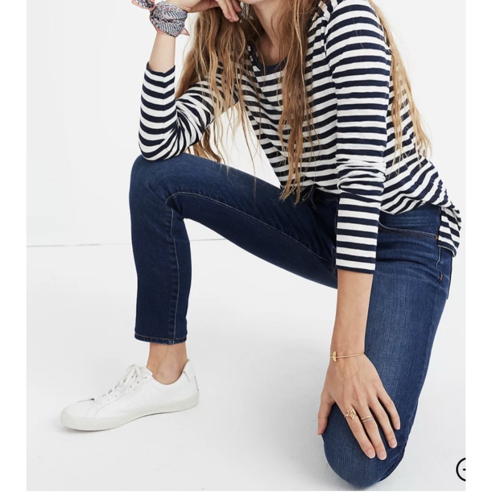 Madewell High Waisted Roadtripper Skinny jeans 10” rise